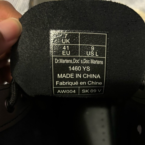 Iridescent gray Doc Martins - Picture 5 of 5